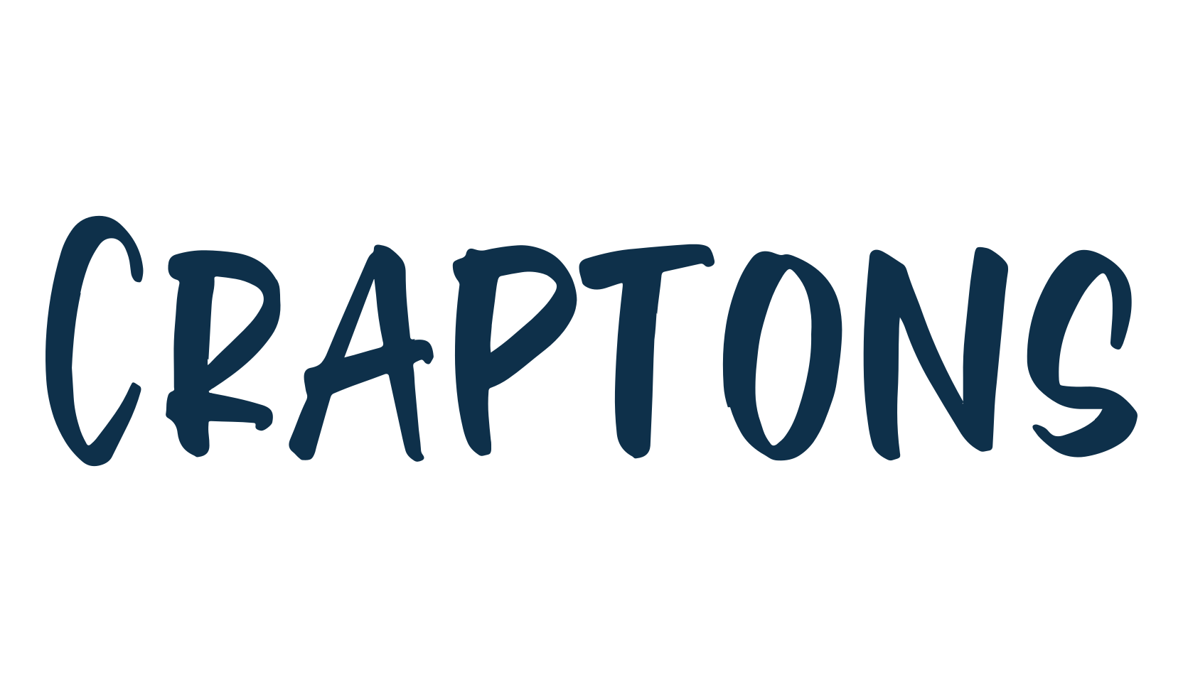 Craptons, fancy decorative font preview
