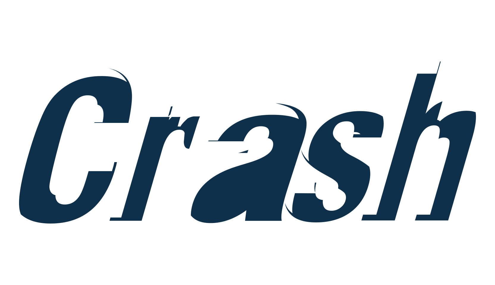 Crash (crash-mh), distorted font preview