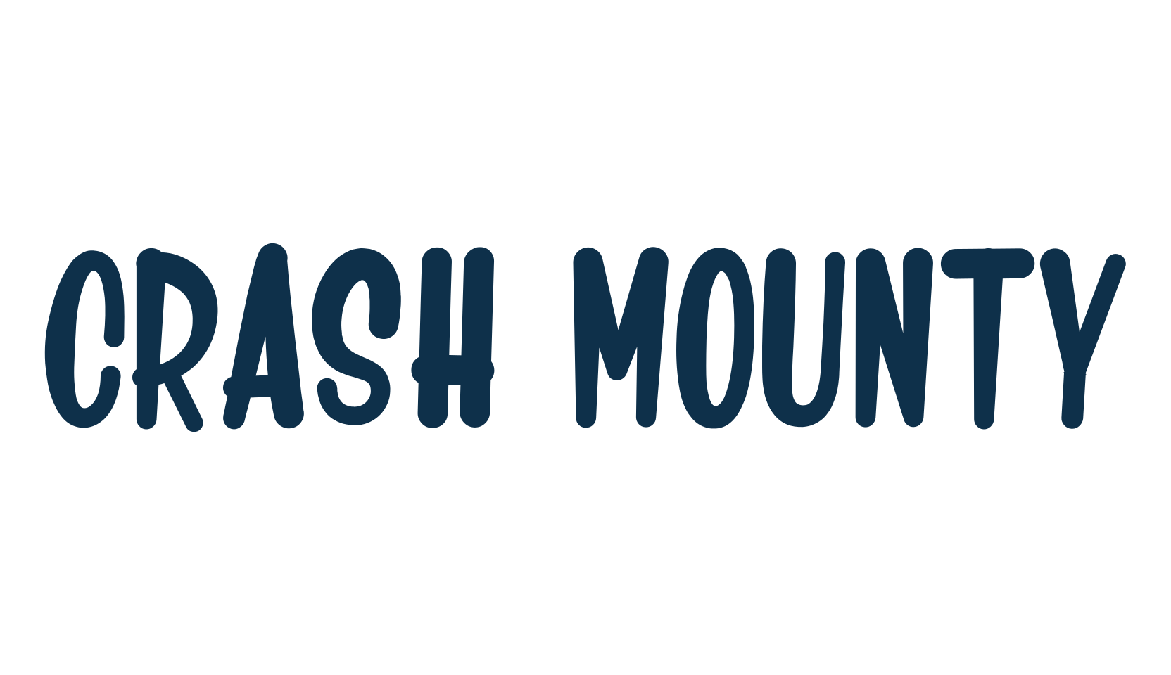 Crash Mounty, various font preview
