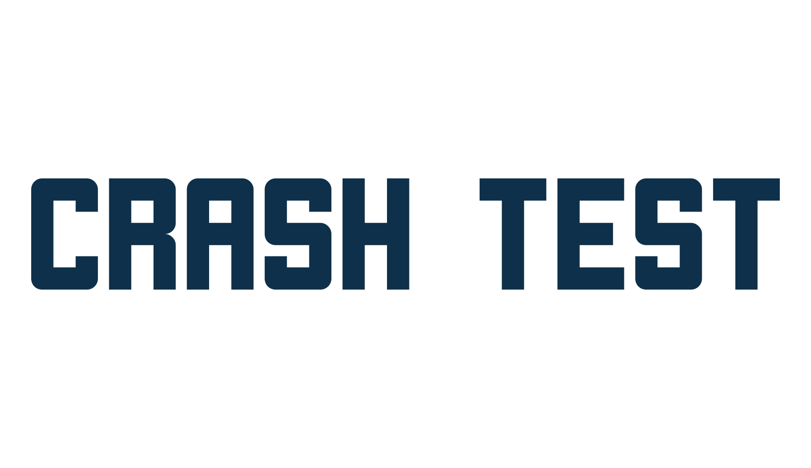 Crash Test (crash-test2), sans serif font preview