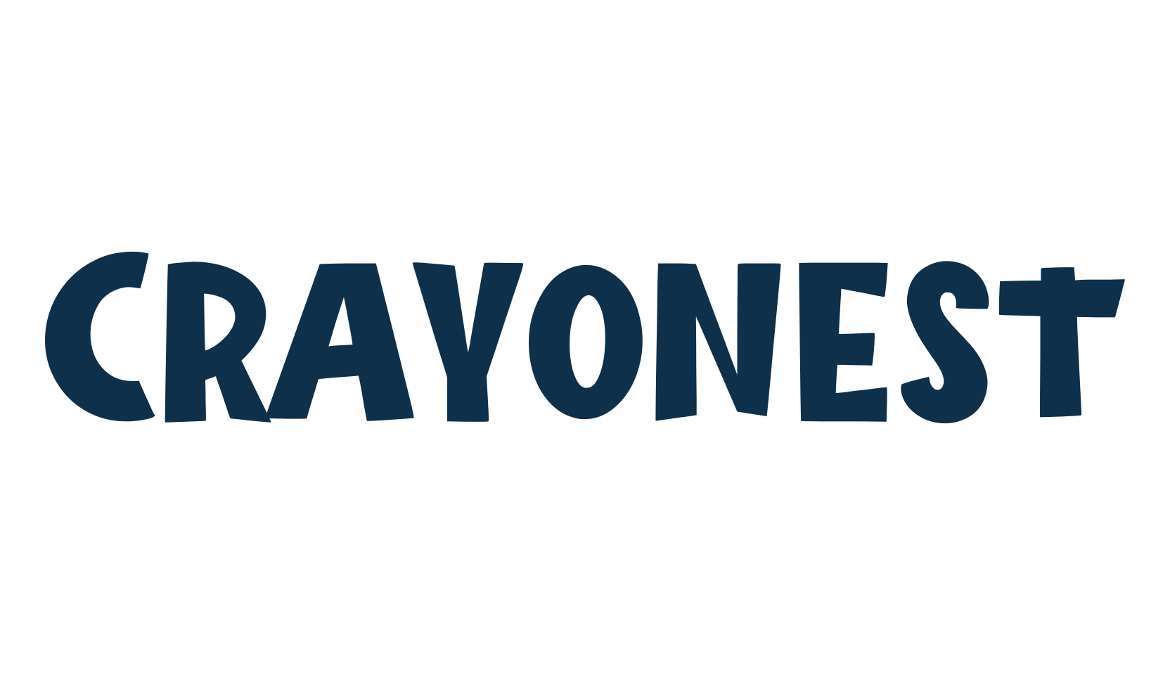 Crayonest, fancy cartoon decorative font preview