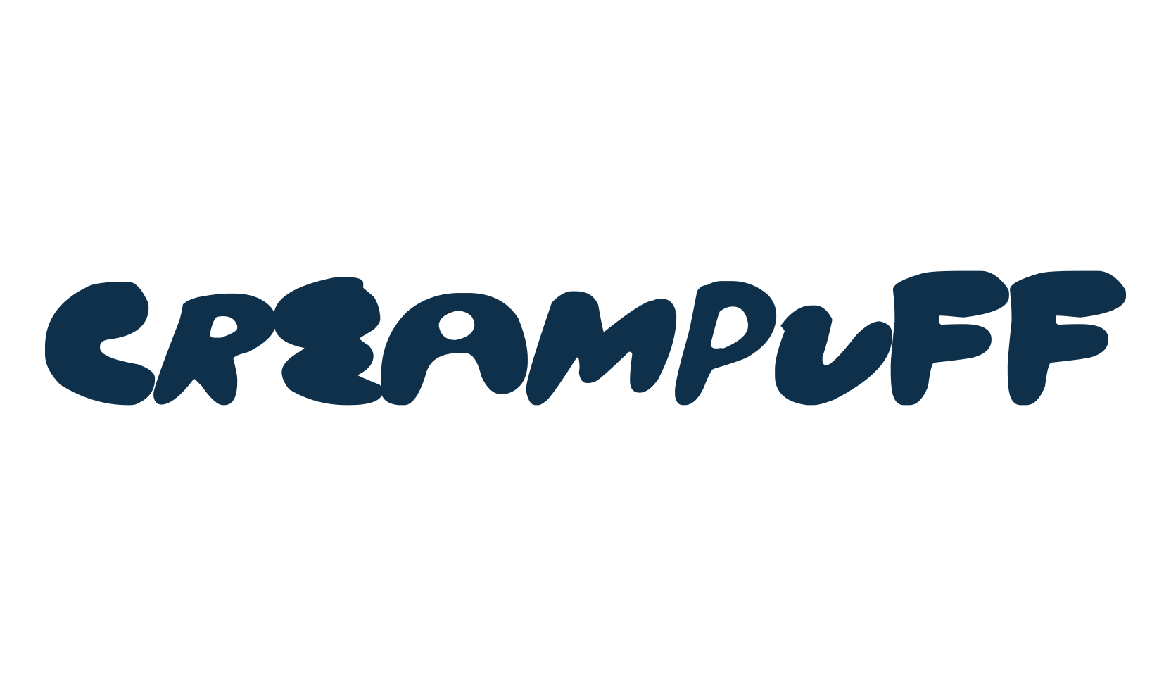 CreamPuff (creampuff), fancy cartoon decorative font preview