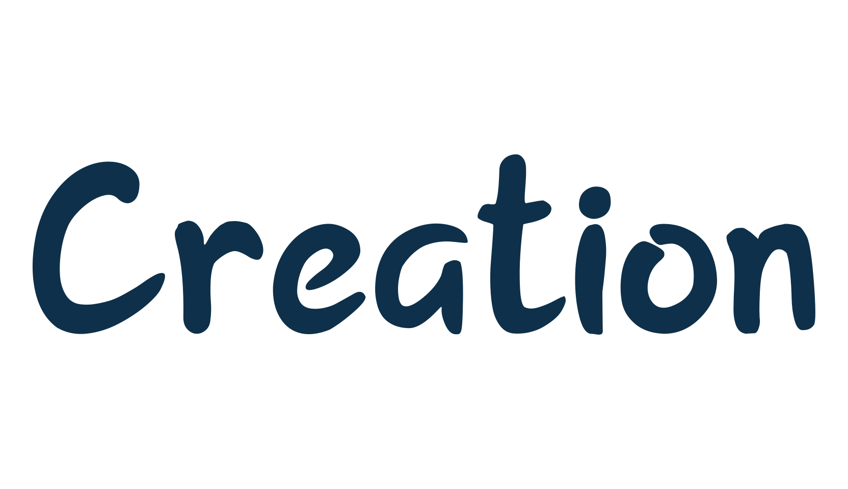 Creation, fancy cartoon decorative comic font preview