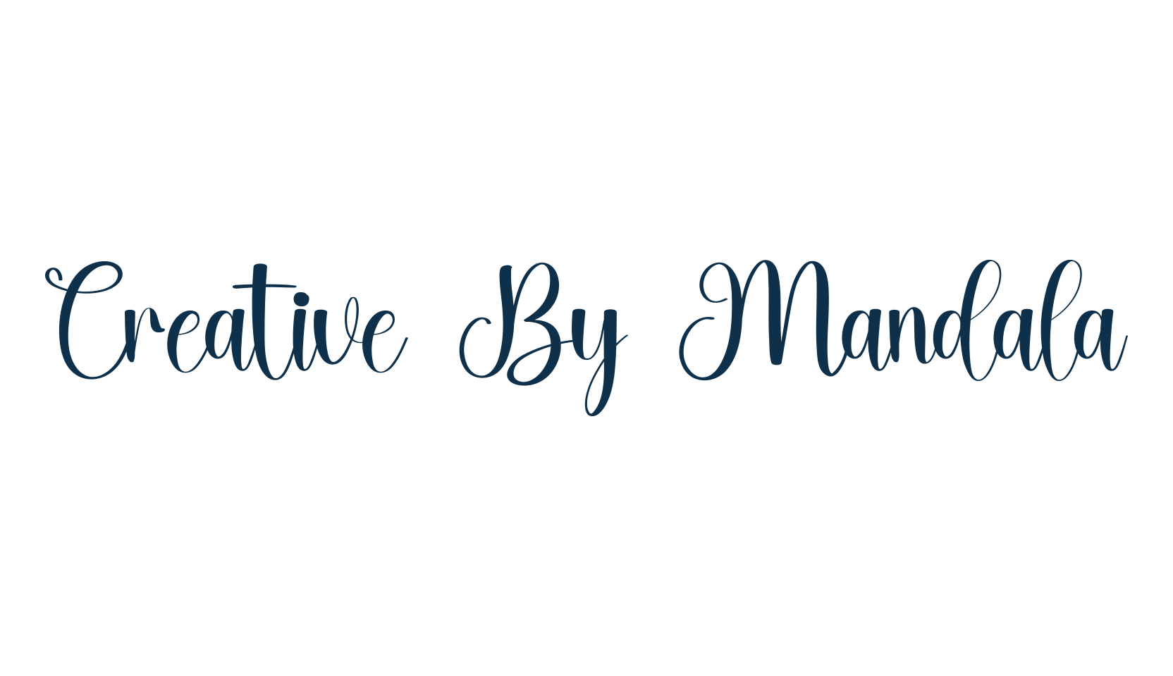 Creative By Mandala, handwriting font preview