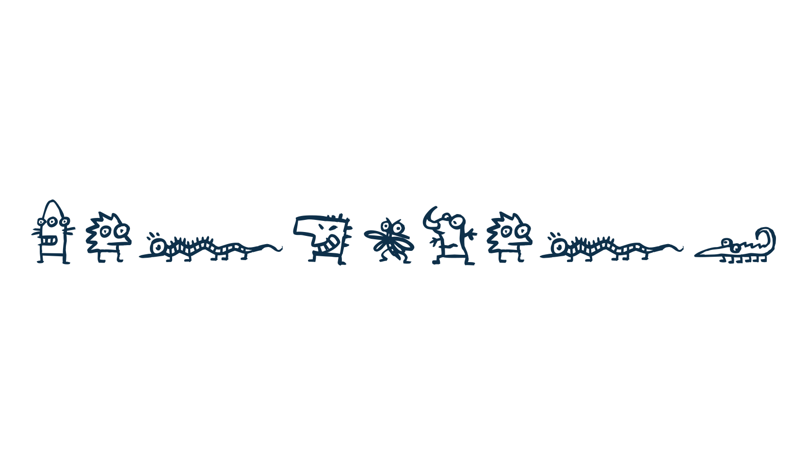 Creatures, display market font preview