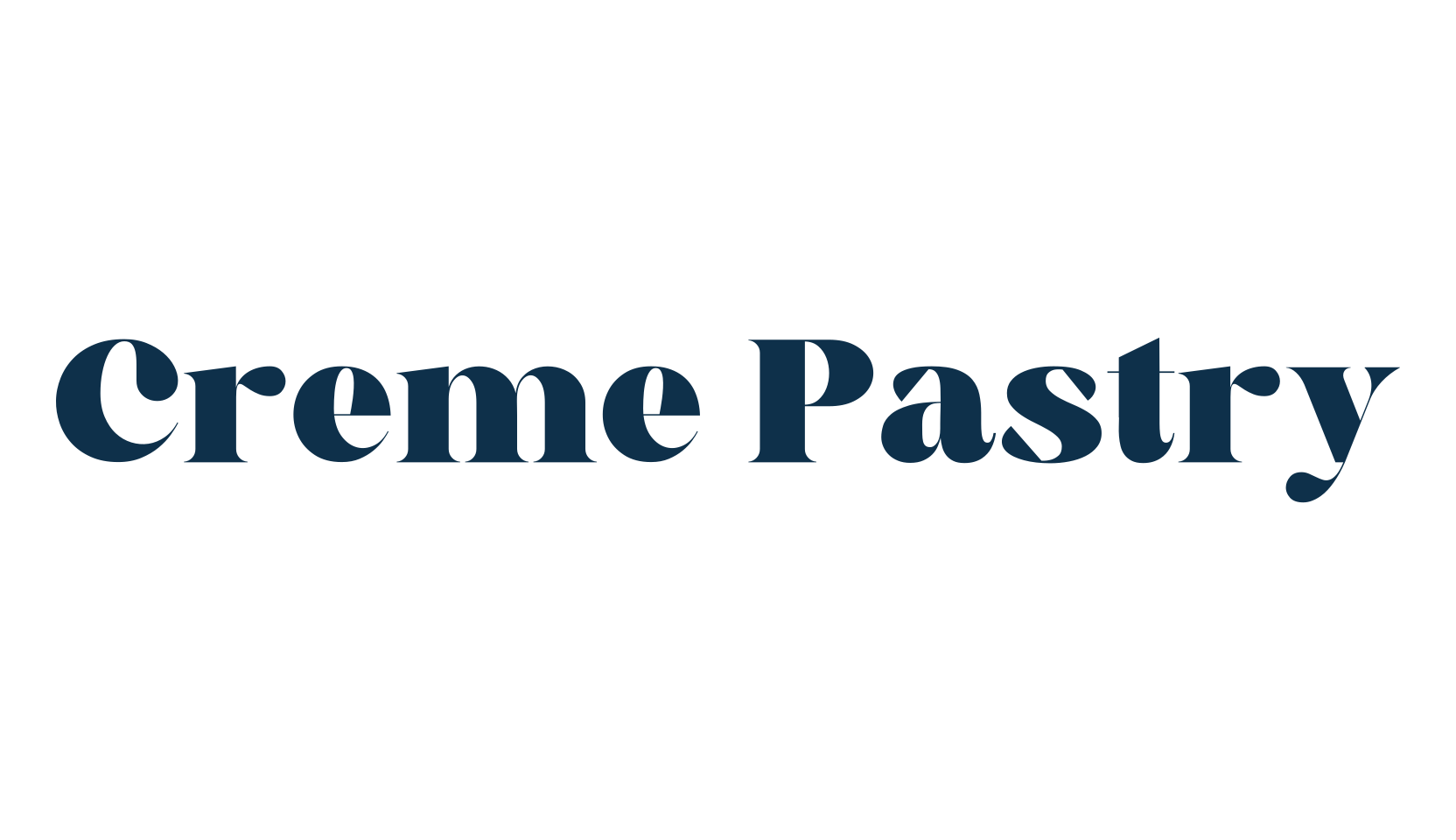Creme Pastry, basic serif font preview