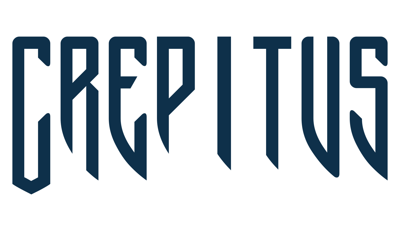 Crepitus, fancy initials gothic font preview