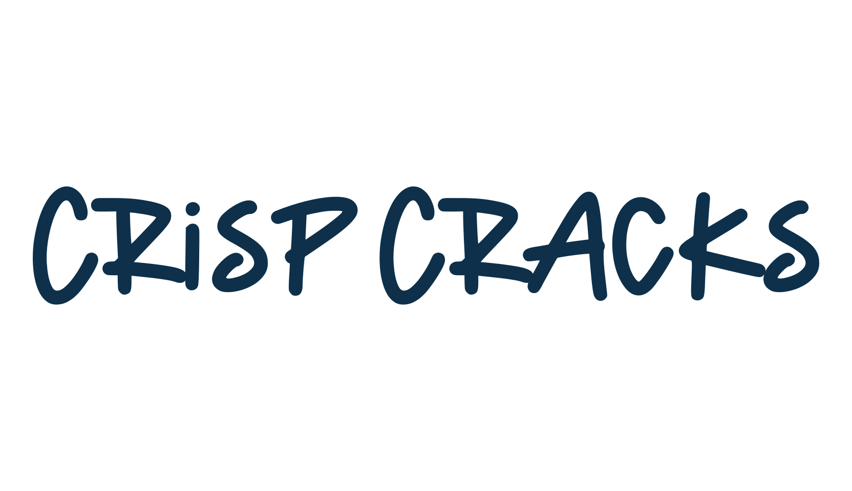 Crisp Cracks, script handwritten fancy decorative calligraphy font preview