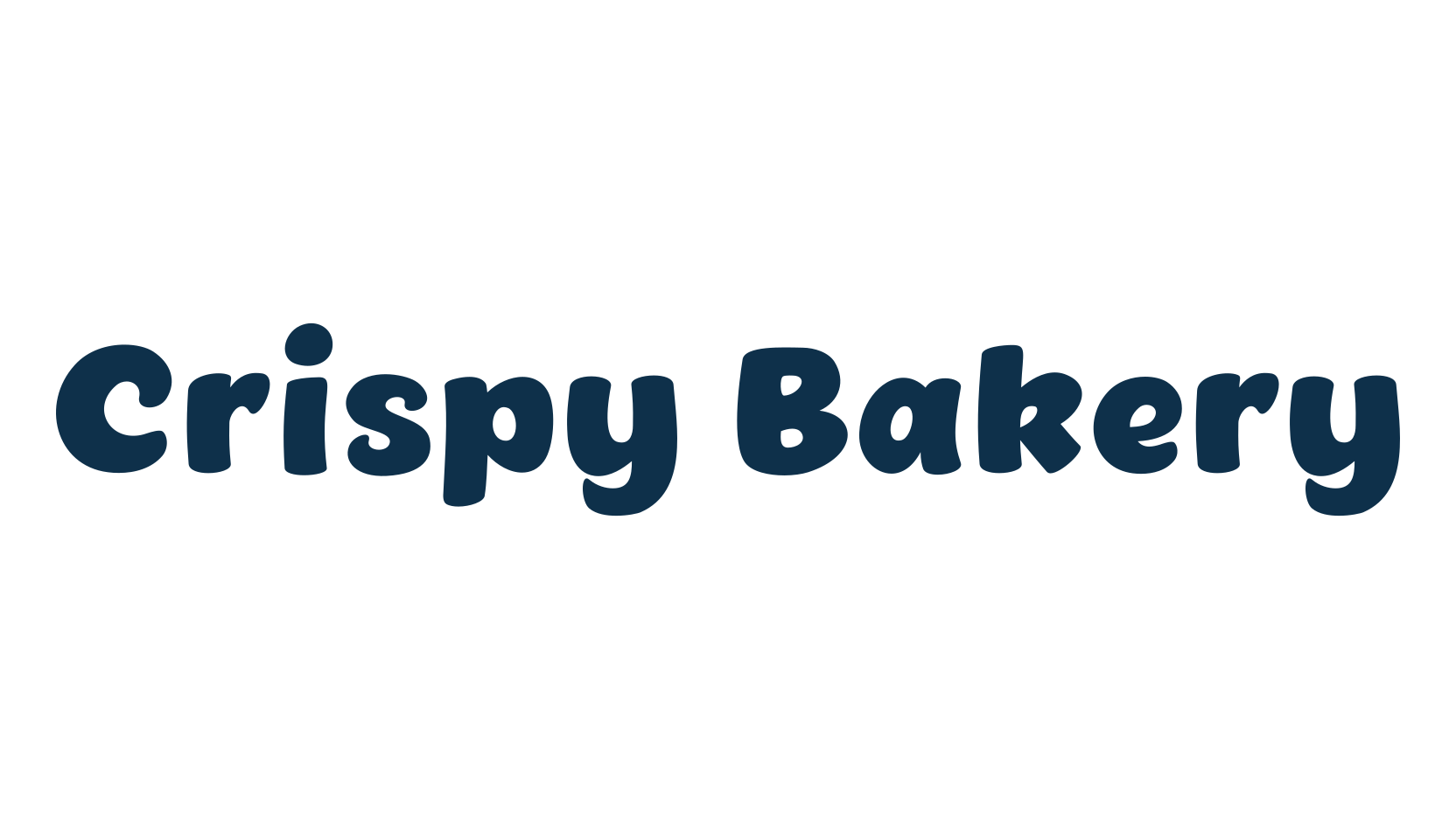 Crispy Bakery, fancy cartoon decorative font preview