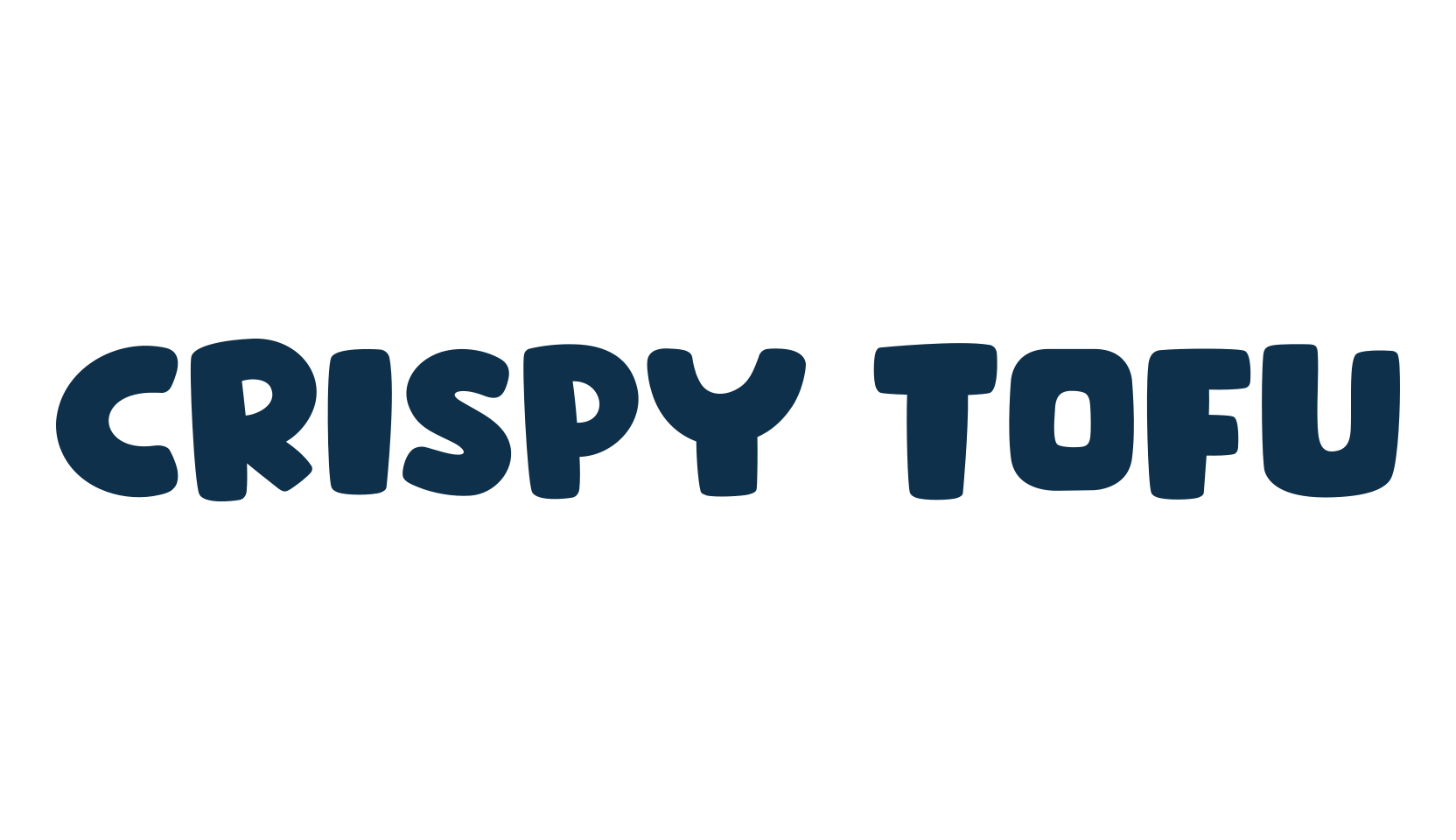 Crispy Tofu, display market font preview