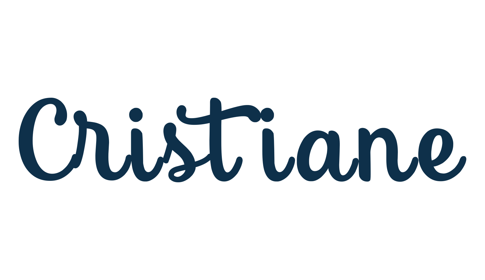 Cristiane, fancy decorative font preview