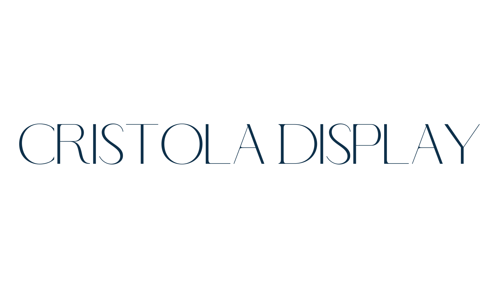 Cristola Display, serif font preview
