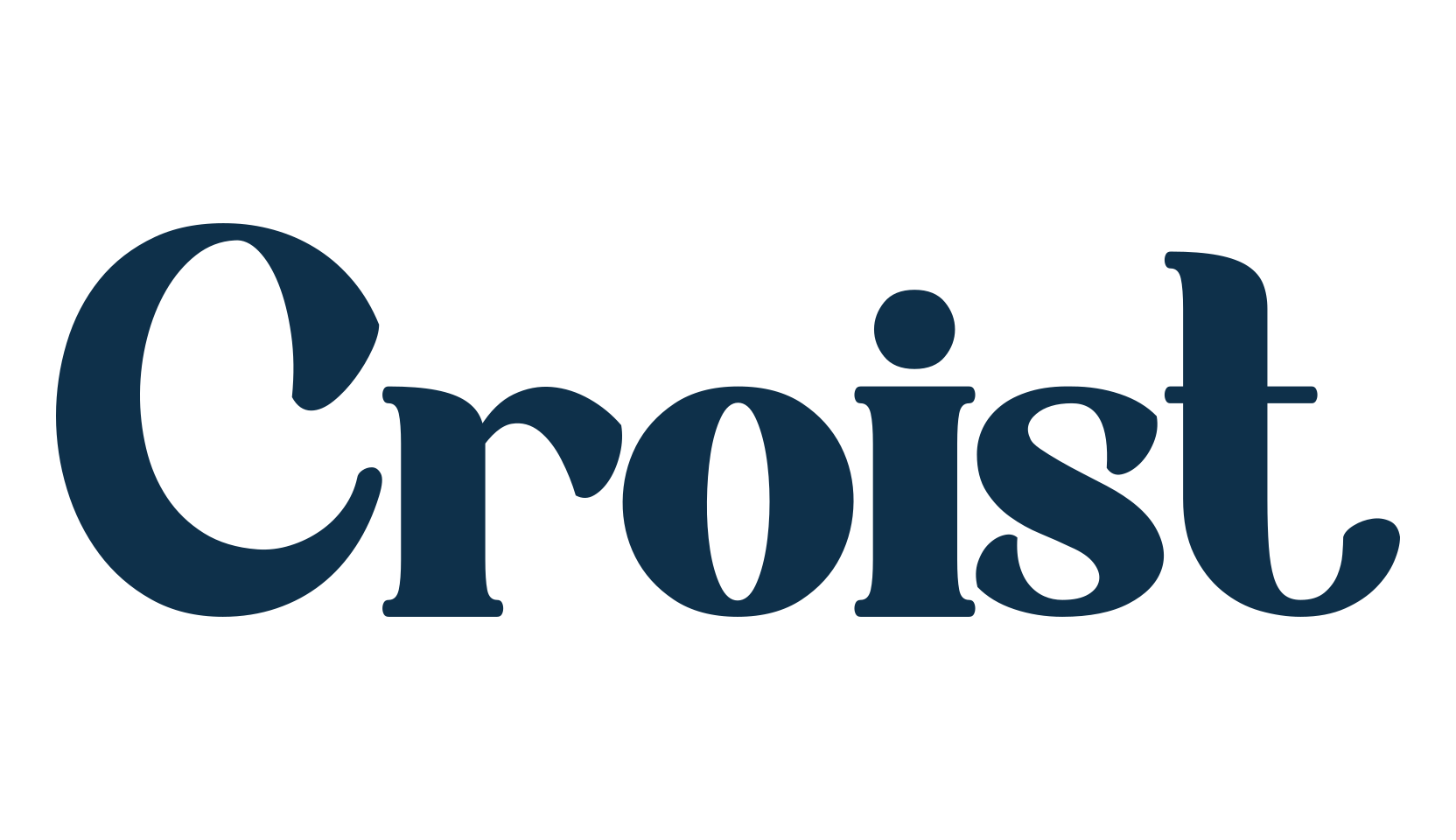 Croist, basic serif font preview