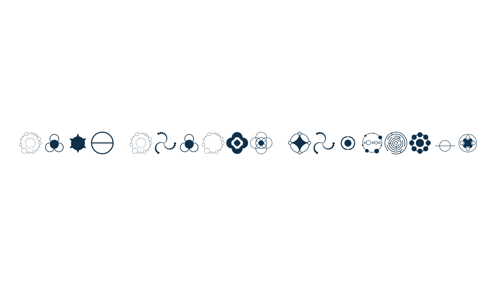 Crop Circle Dingbats, display market font preview