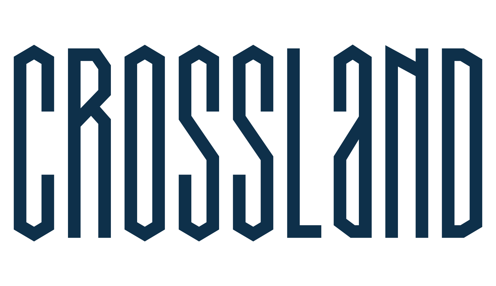 Crossland, various font preview