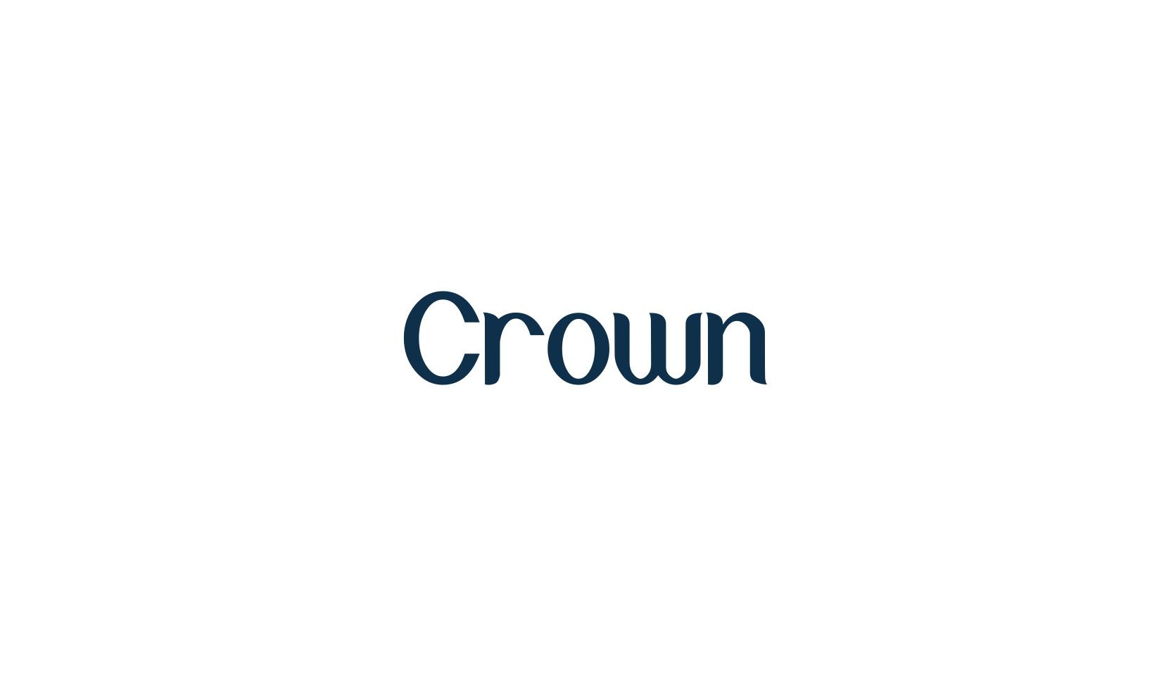 Crown (crown-2), fancy various basic font preview