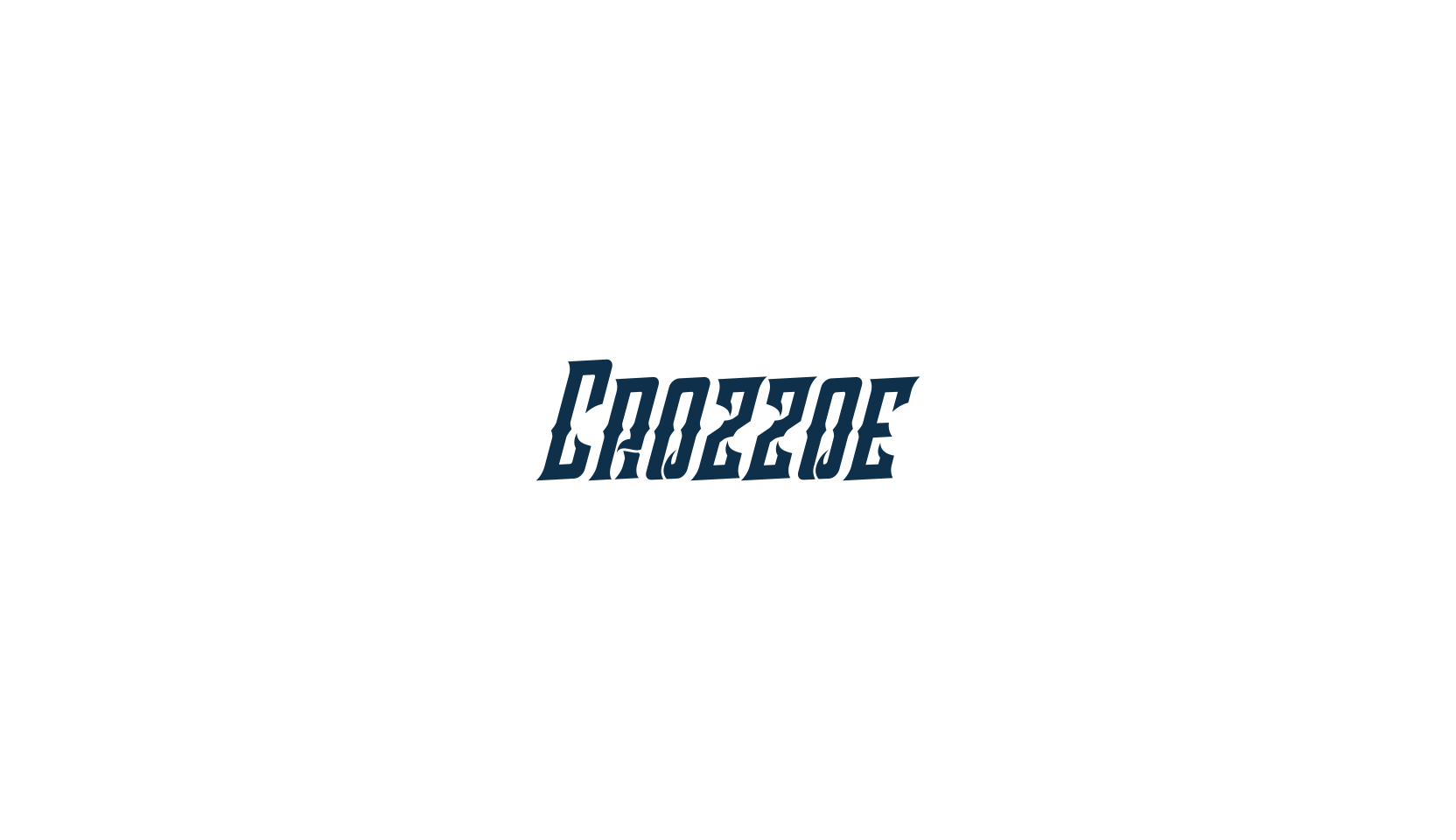 Crozzoe, modern font preview