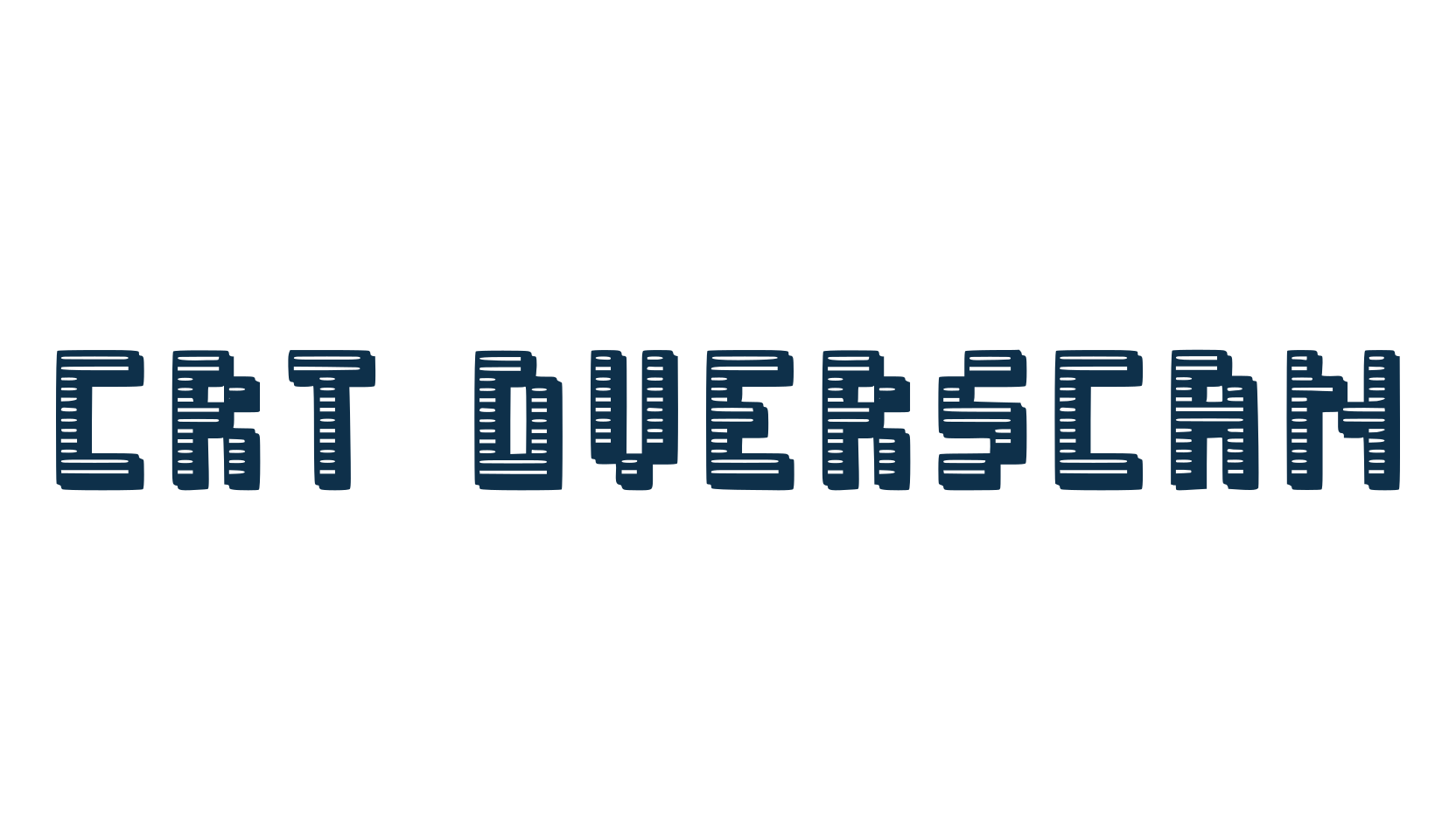 CRT Overscan, techno lcd sci-fi font preview