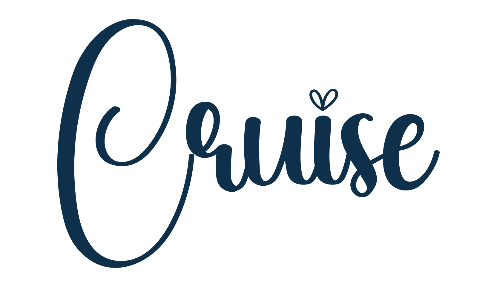 Cruise, fancy decorative font preview