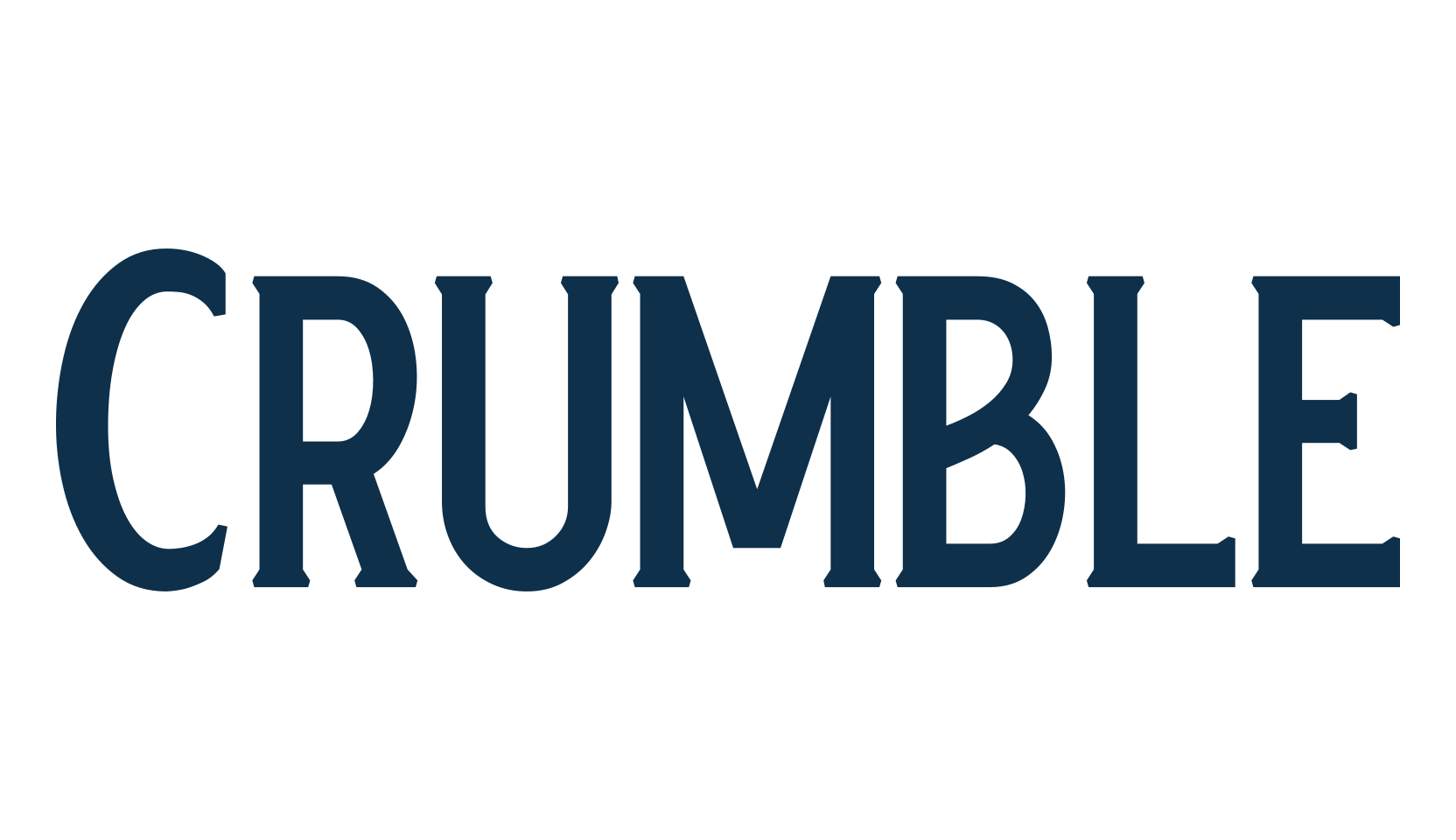Crumble (crumble-4), retro font preview