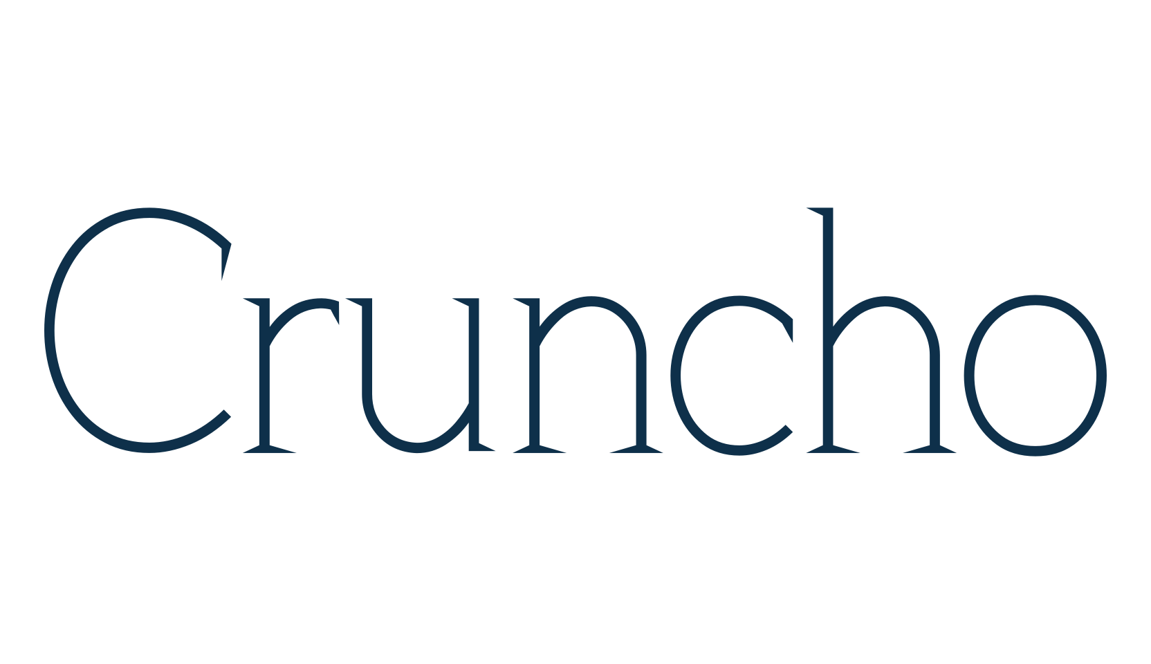 Cruncho, serif font preview
