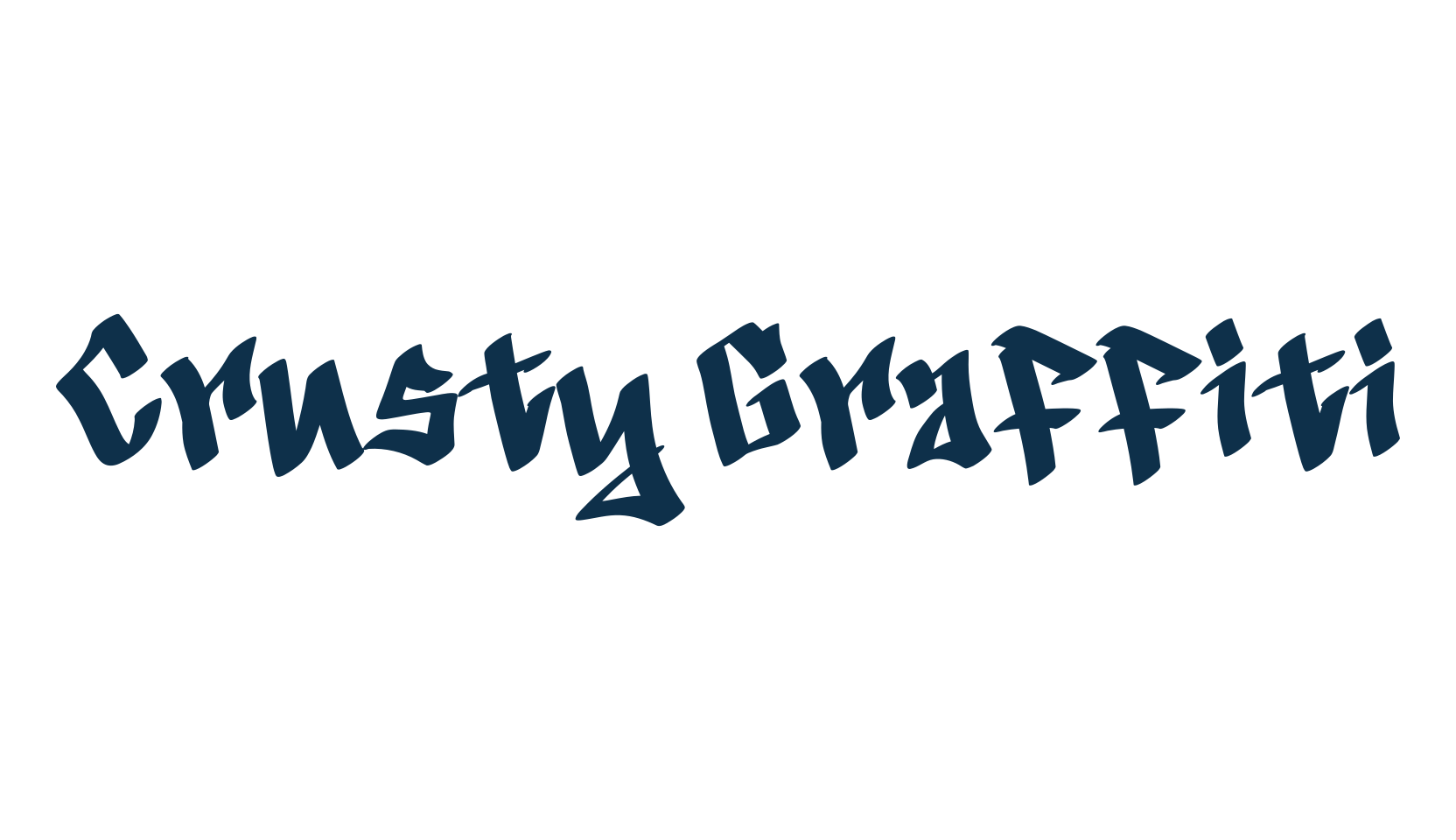 Crusty Graffiti, graffiti font preview