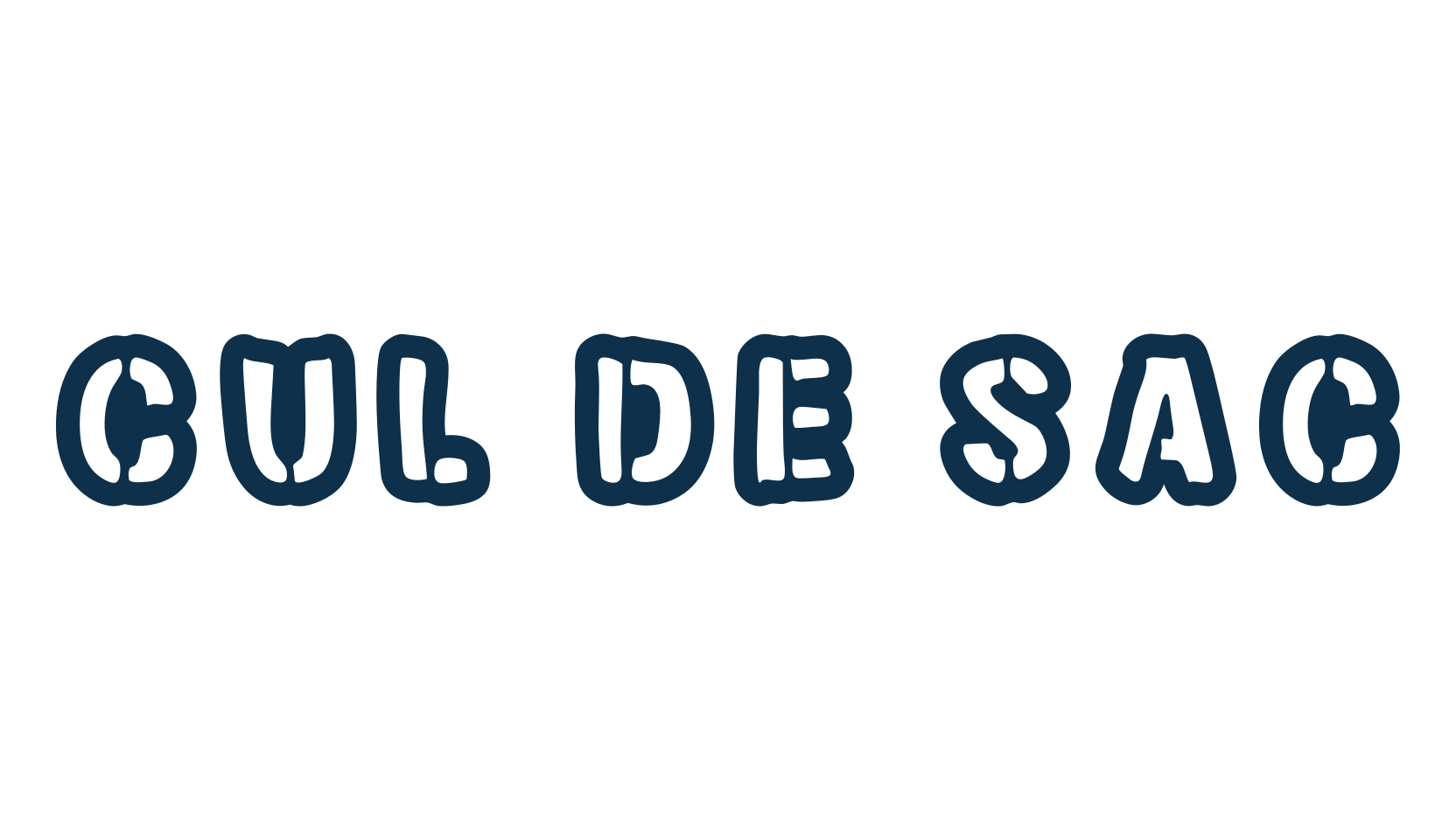 Cul de sac (cul-de-sac2), fancy stencil, army decorative font preview