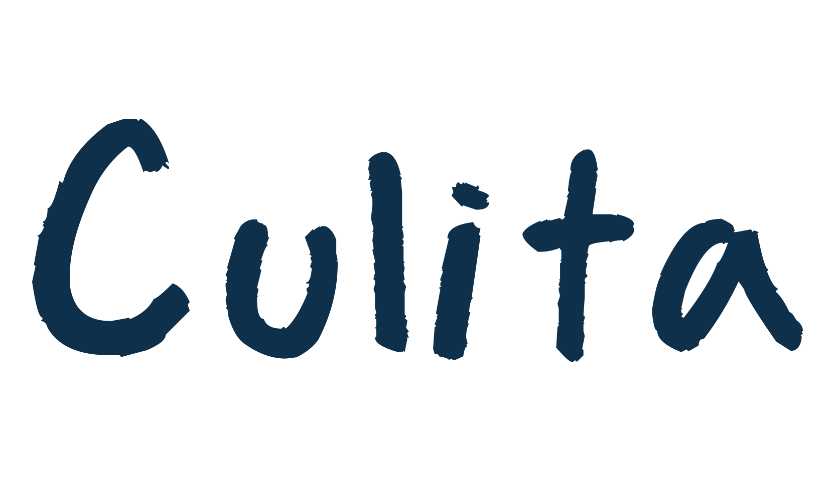 Culita, handwriting font preview