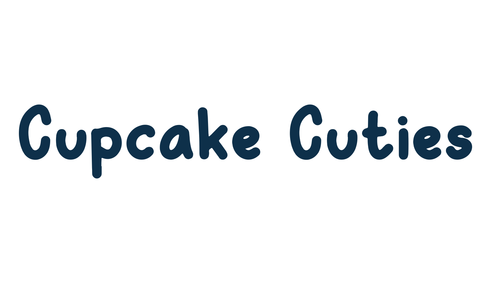 Cupcake Cuties, script handwritten fancy decorative calligraphy font preview