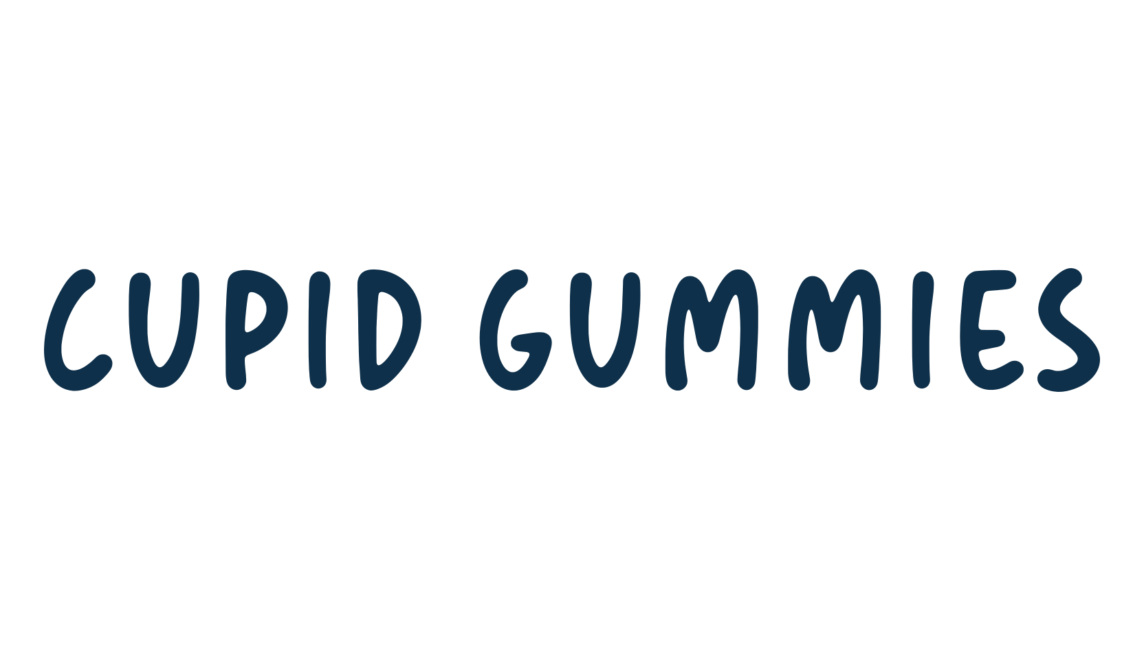 Cupid Gummies, cartoon font preview