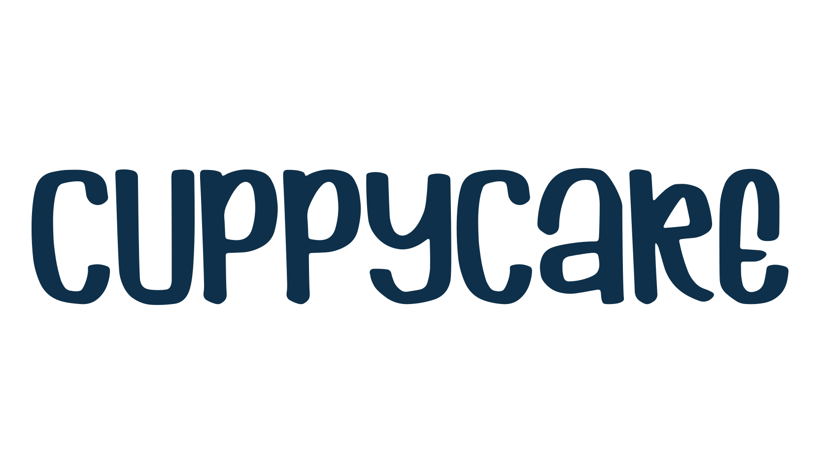 Cuppycake, fancy cartoon decorative font preview