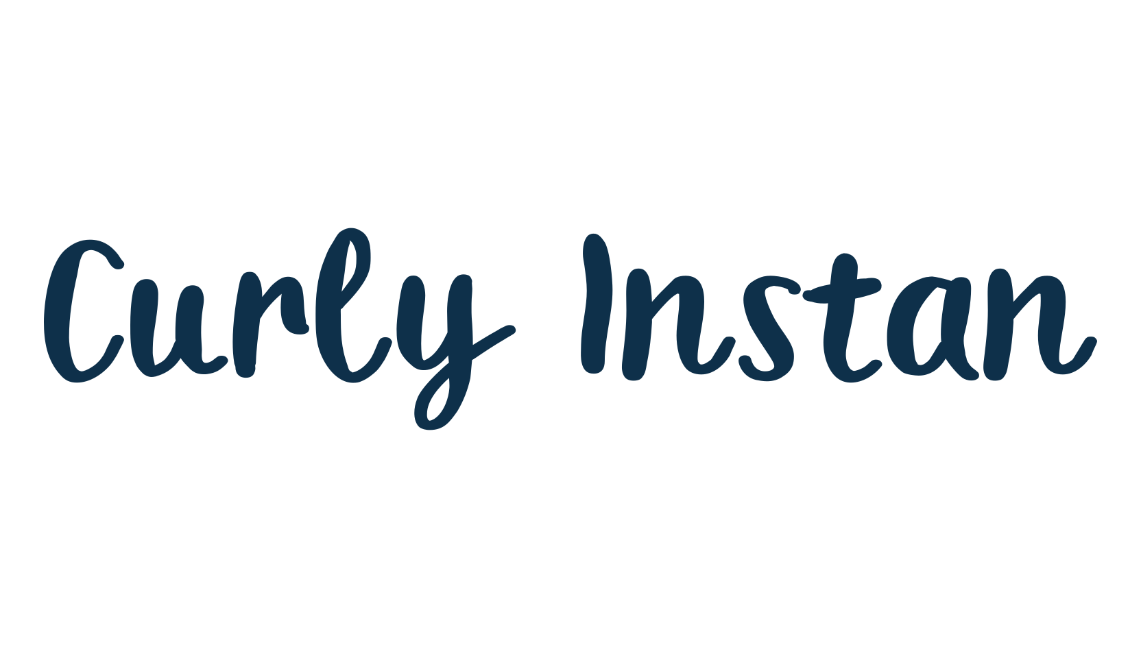 Curly Instan, script handwritten fancy decorative calligraphy font preview