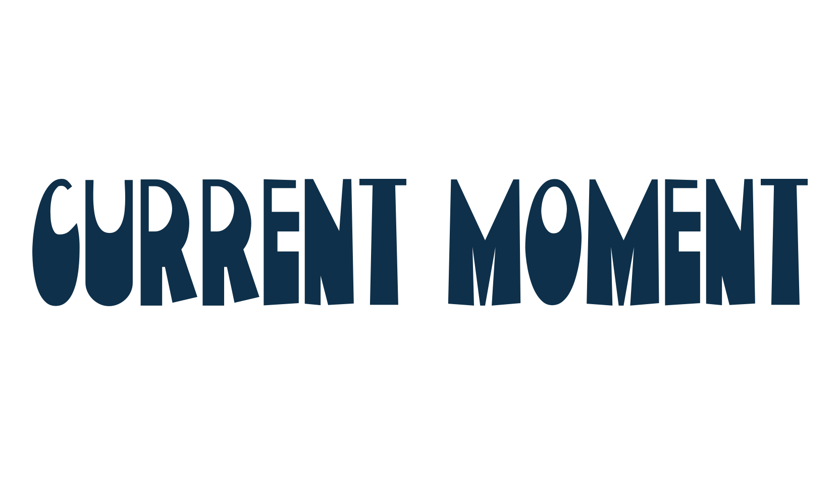 Current Moment, retro font preview