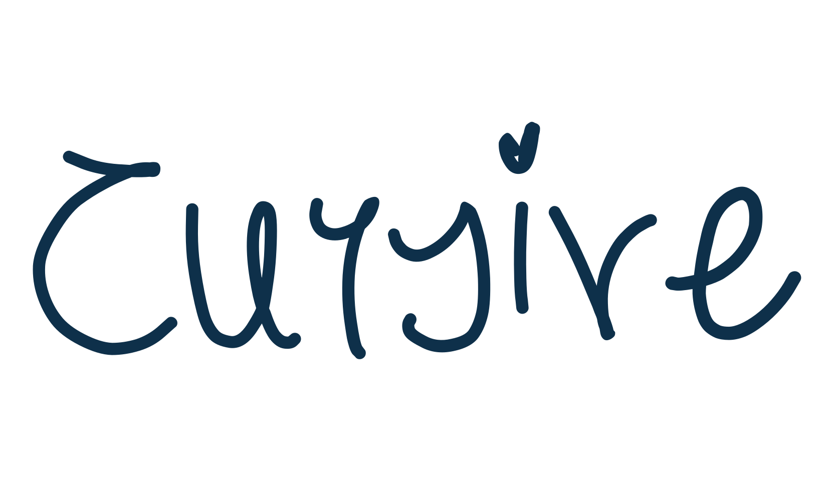 Cursive, handwriting font preview