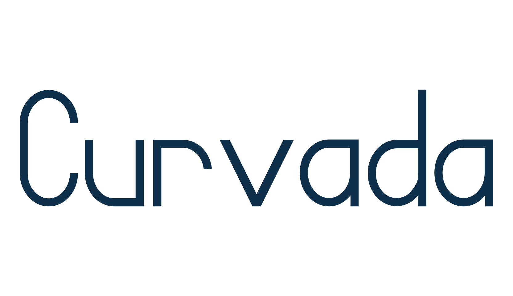 Curvada, sans serif font preview