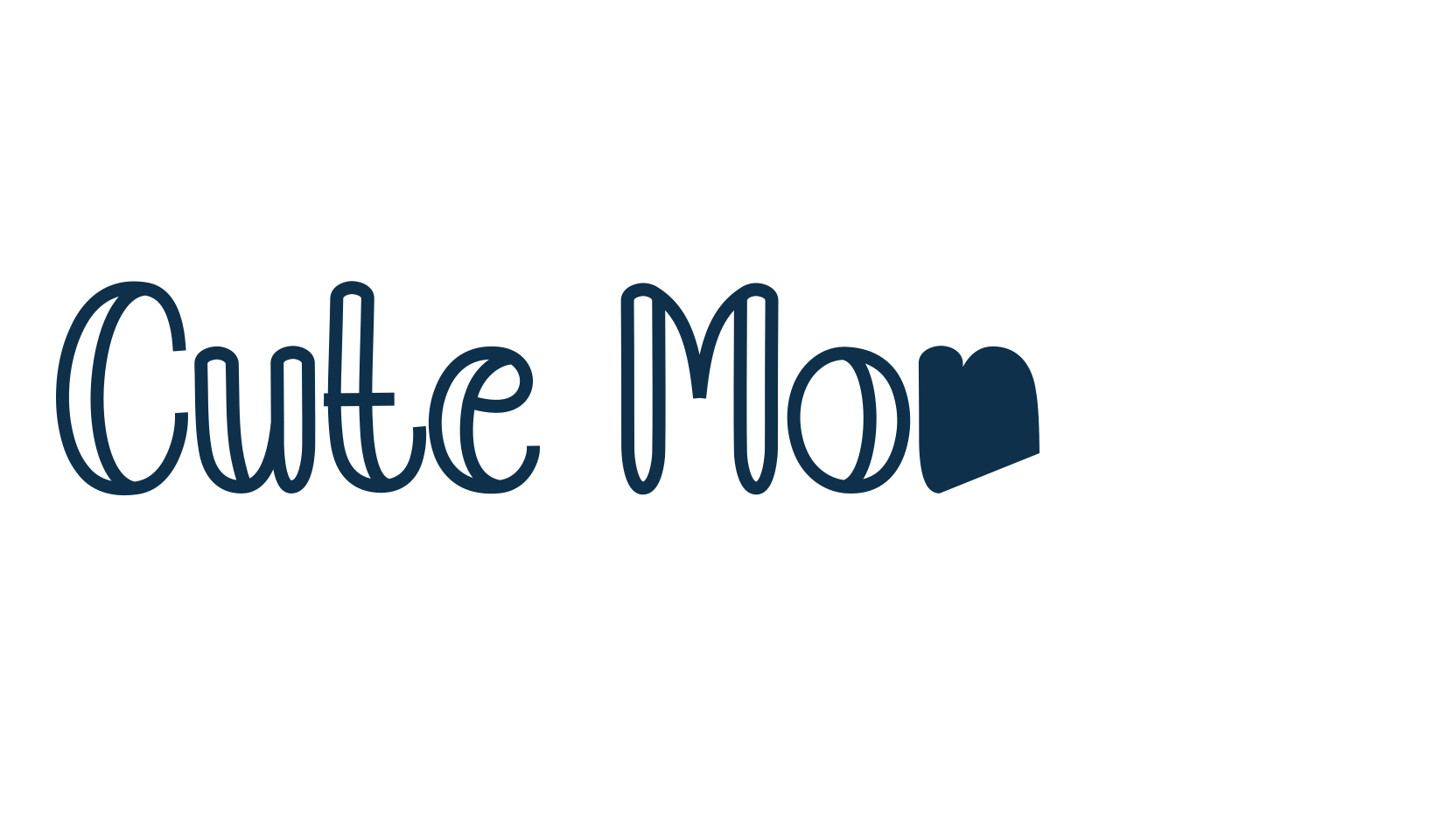 Cute Monkey, various font preview