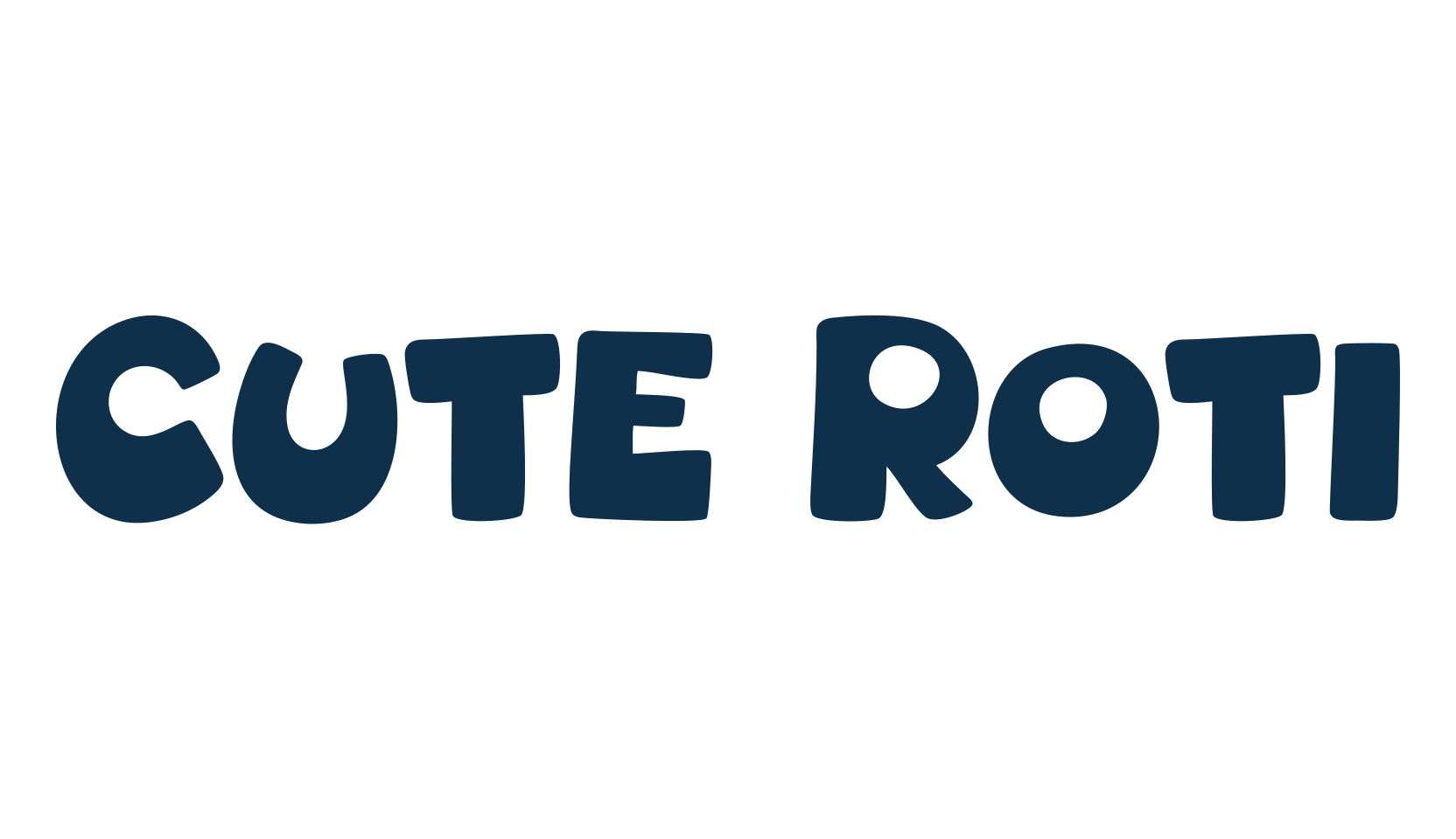 Cute Roti, fancy cartoon decorative font preview