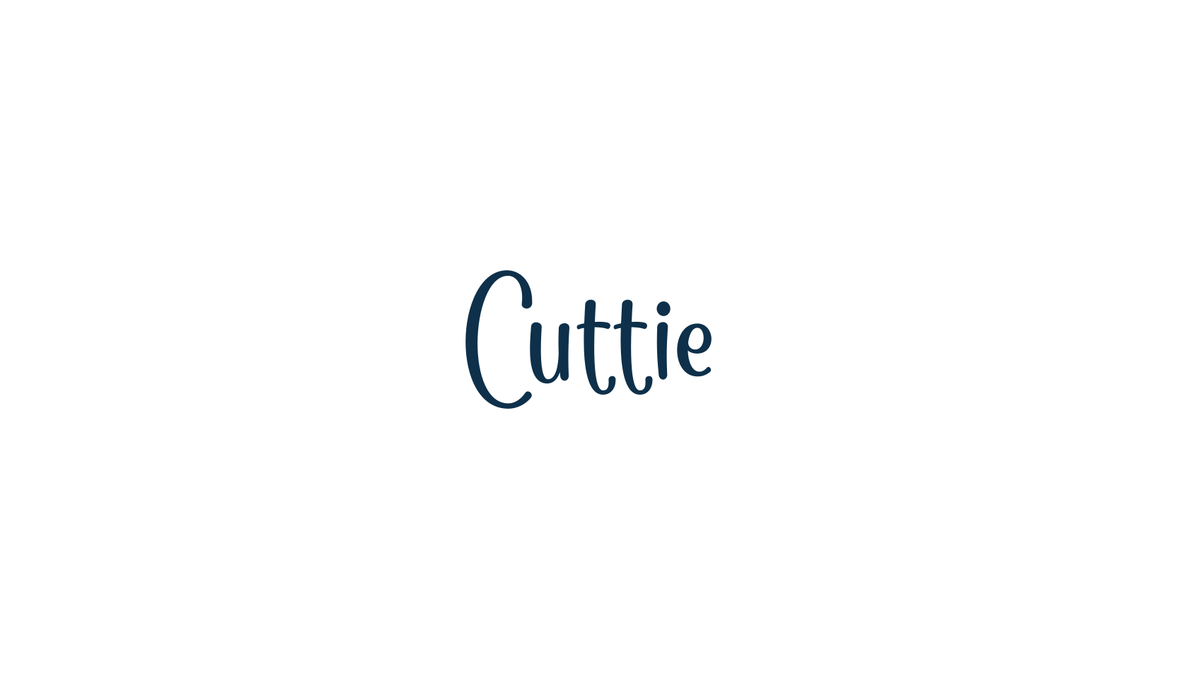 Cuttie (cuttie), display market font preview