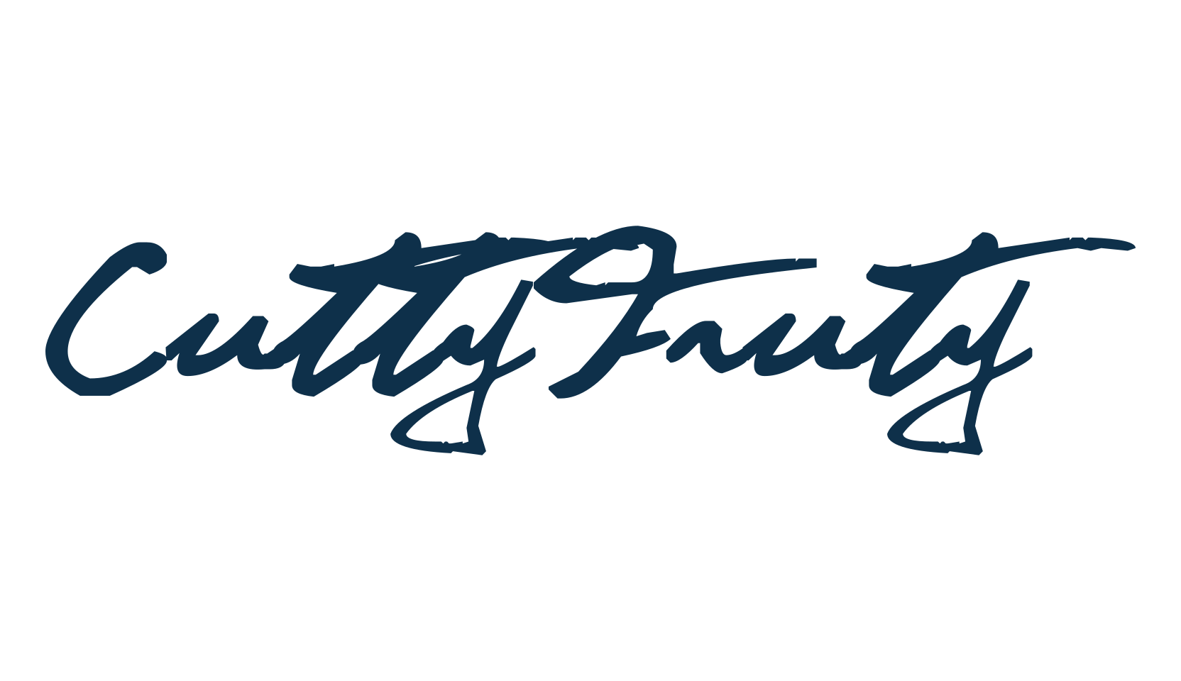 CuttyFruty, handwriting font preview