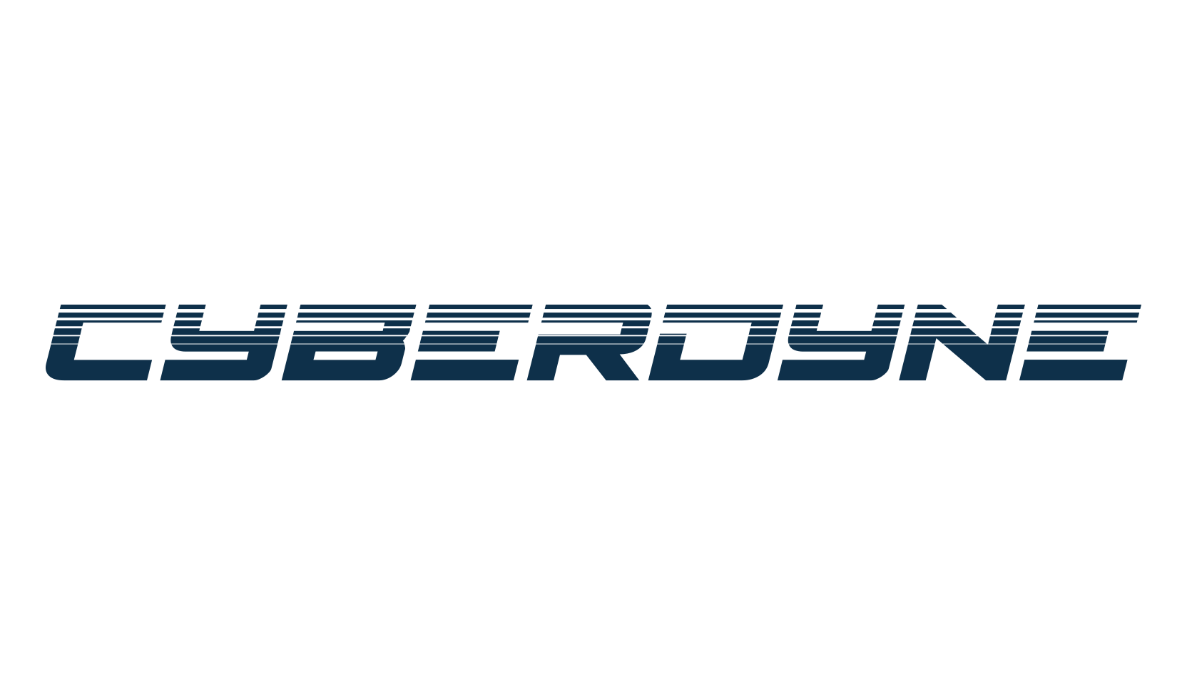 Cyberdyne, techno sci-fi font preview