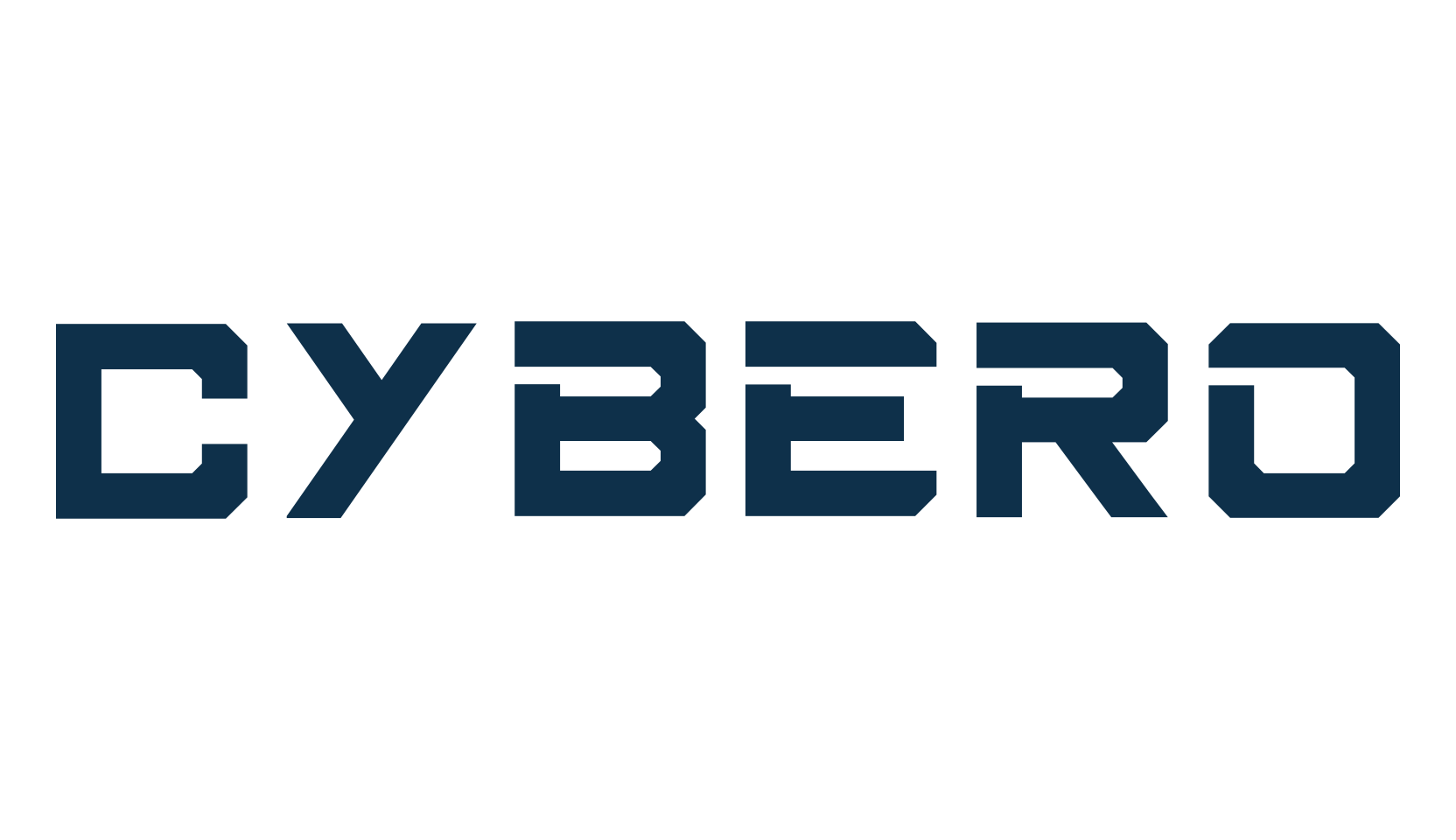 Cybero, techno sci-fi font preview