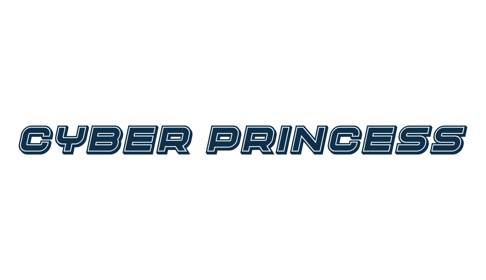 Cyber Princess, basic sans serif font preview