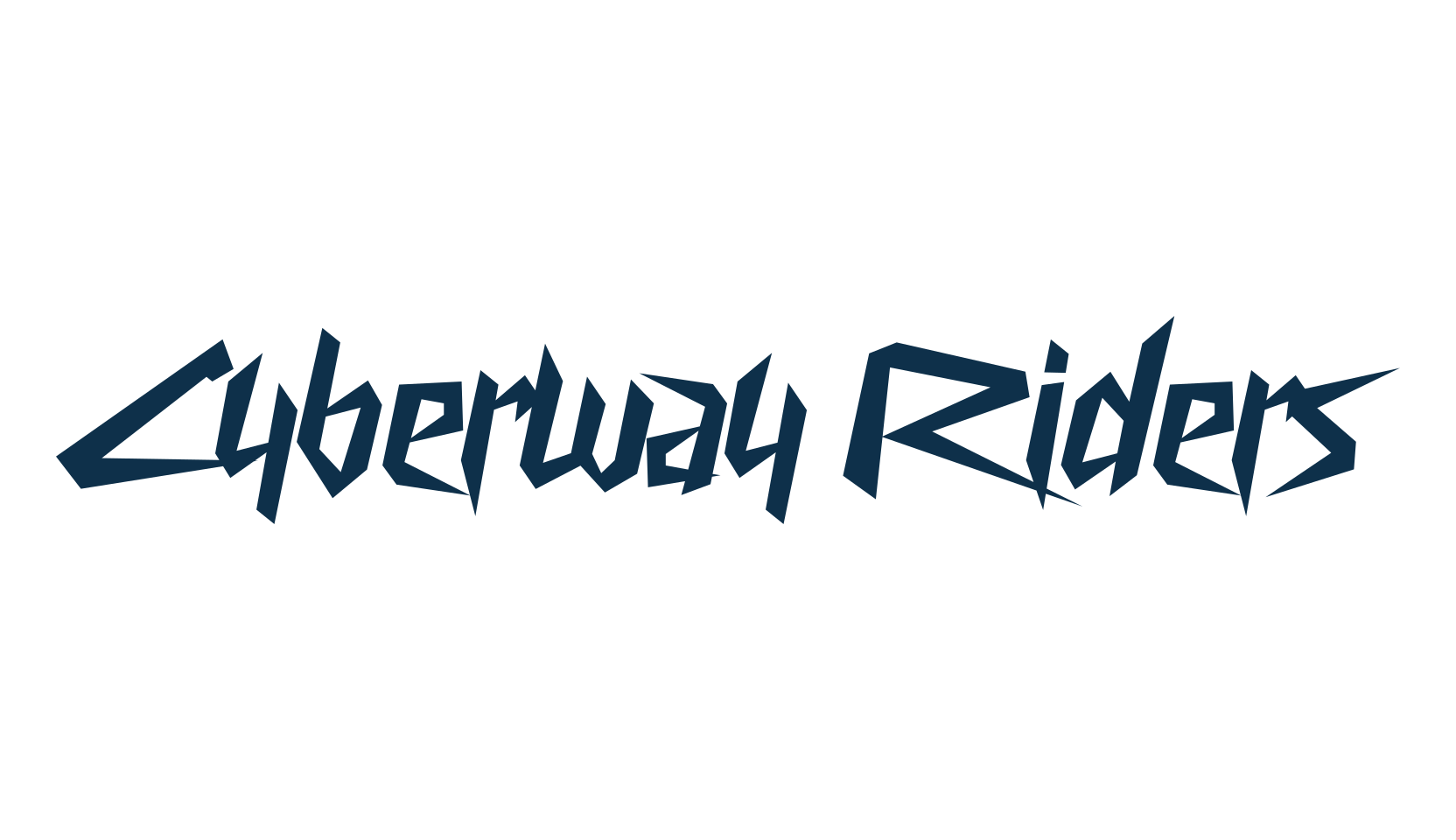 Cyberway Riders, fancy various decorative script calligraphy font preview
