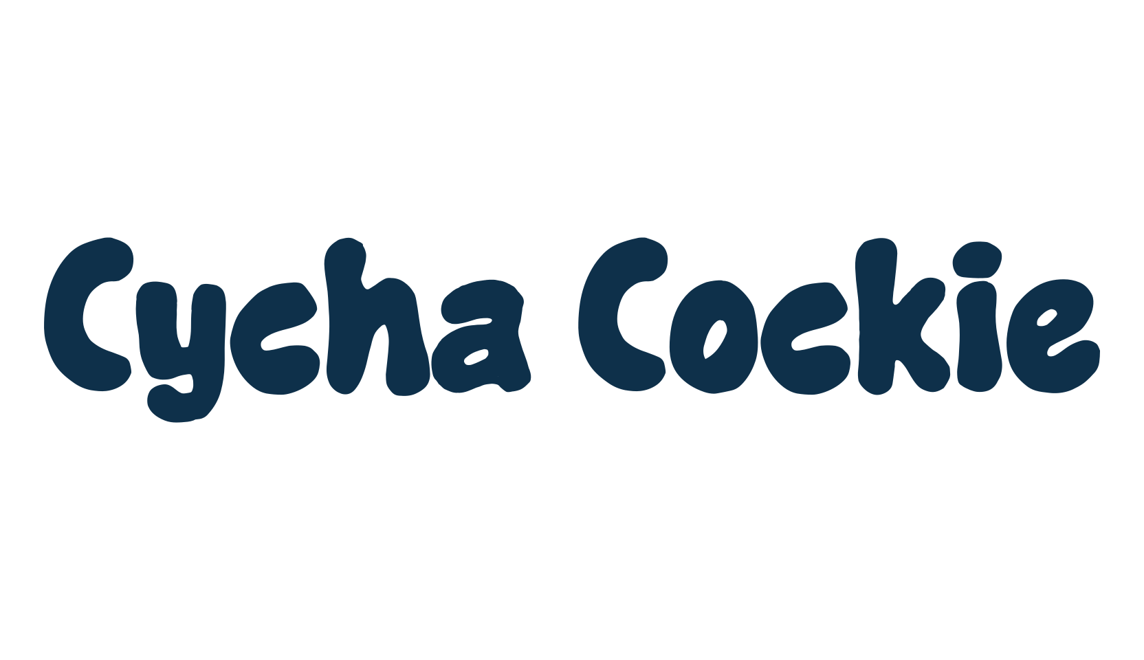 Cycha Cockie, groovy font preview
