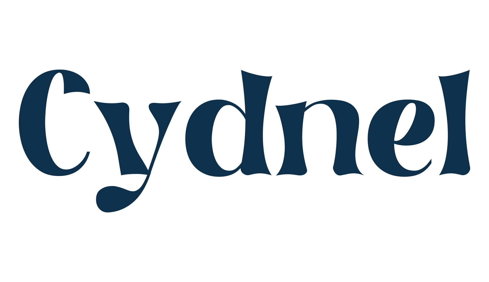 Cydnel, fancy retro decorative font preview
