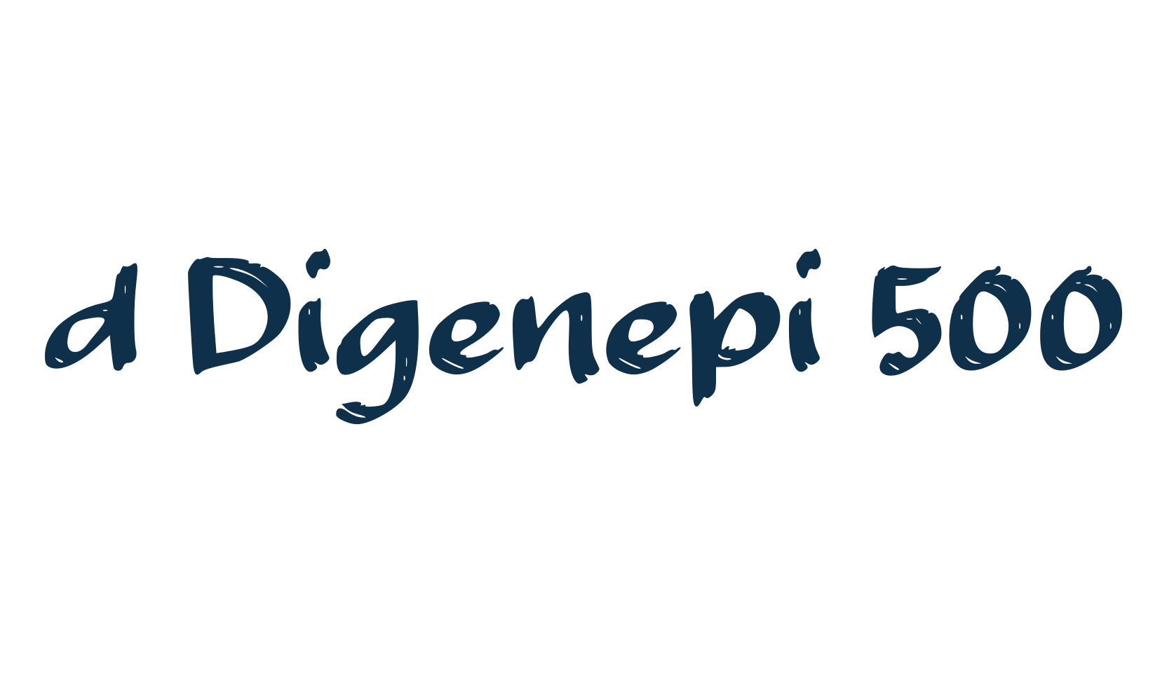 d Digenepi 500, display market font preview