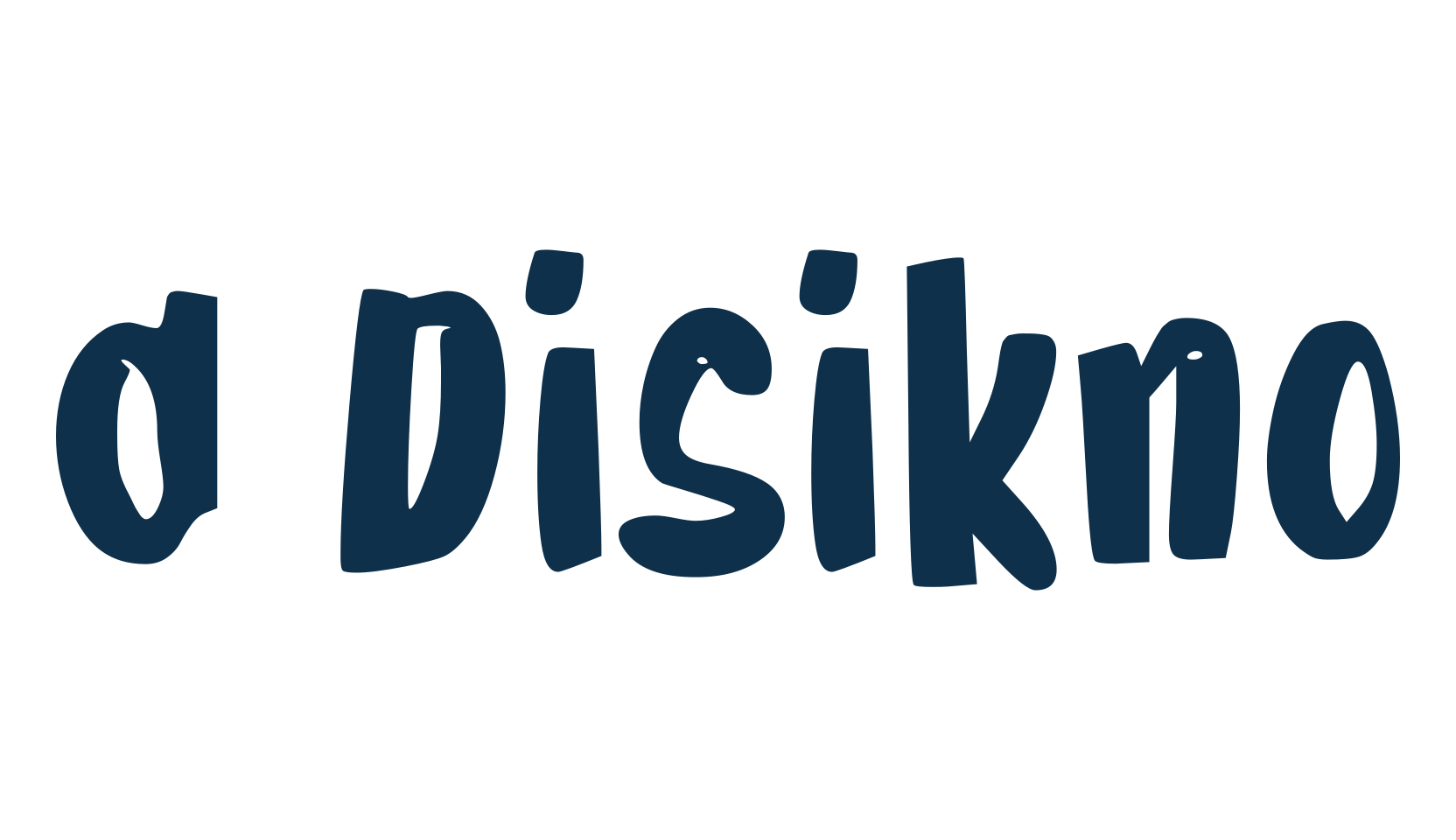 d Disikno, cartoon font preview