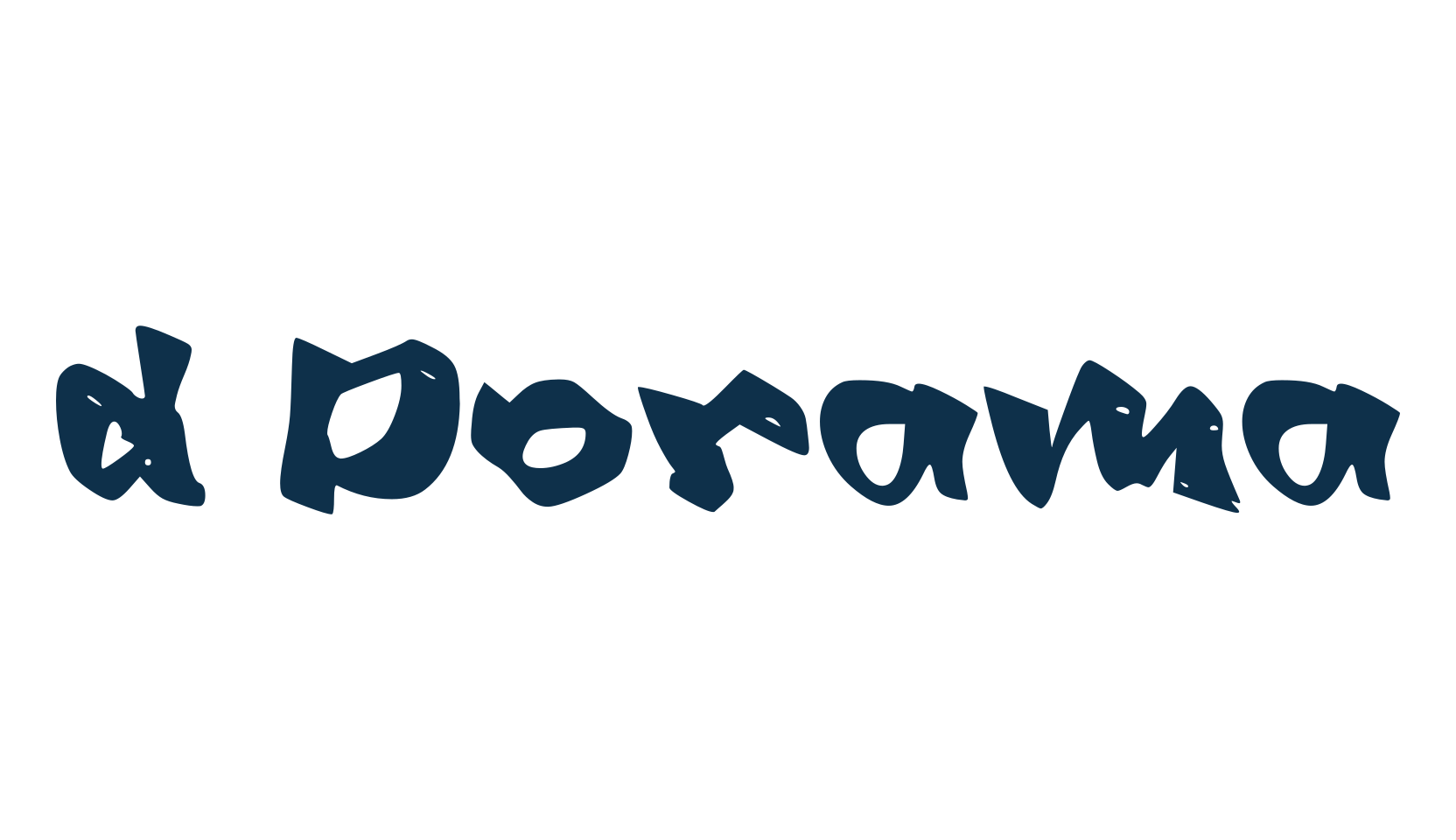 d Dorama, fancy various decorative font preview