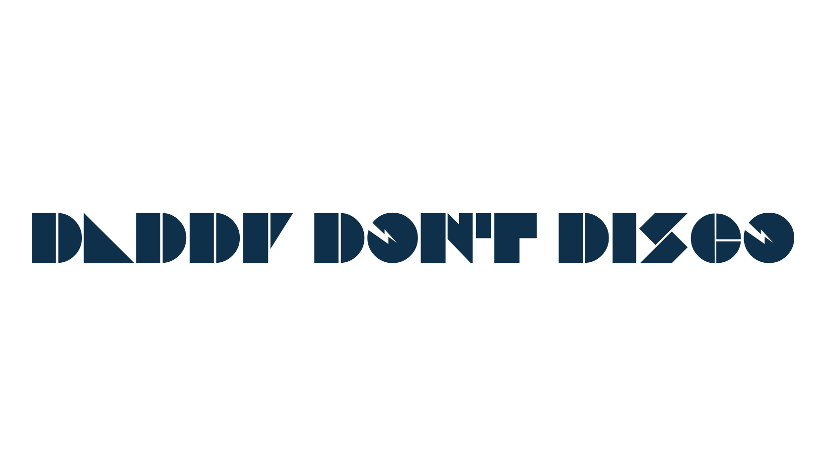 Daddy Dont Disco, fancy various decorative font preview