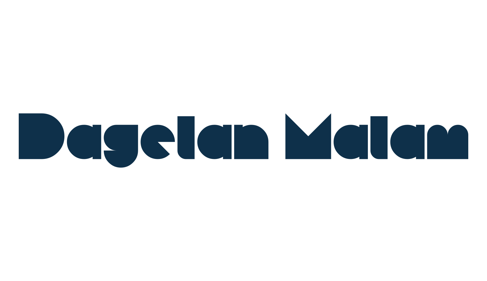 Dagelan Malam, groovy font preview